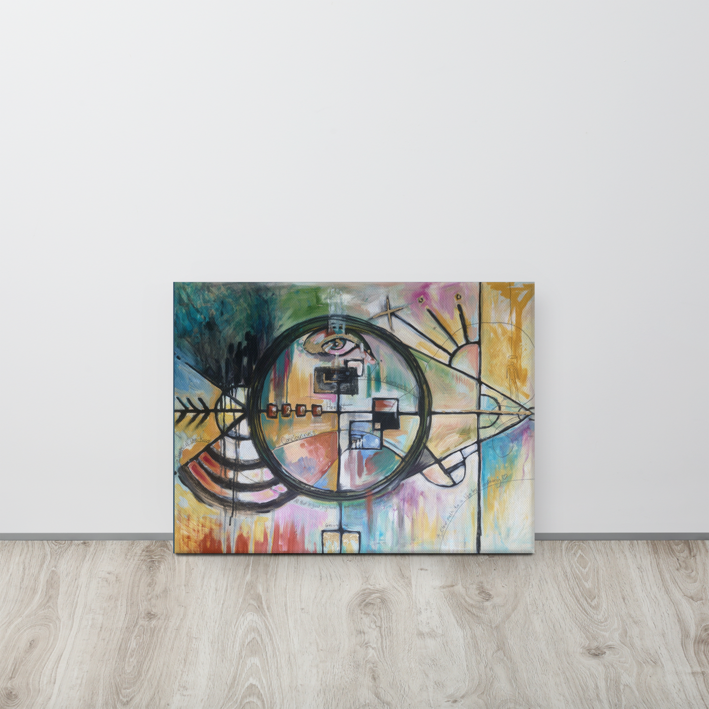 Vibrational Alignments - A Path to a Life Less Ordinary - Hand-Finished Deep Edge Canvas Print