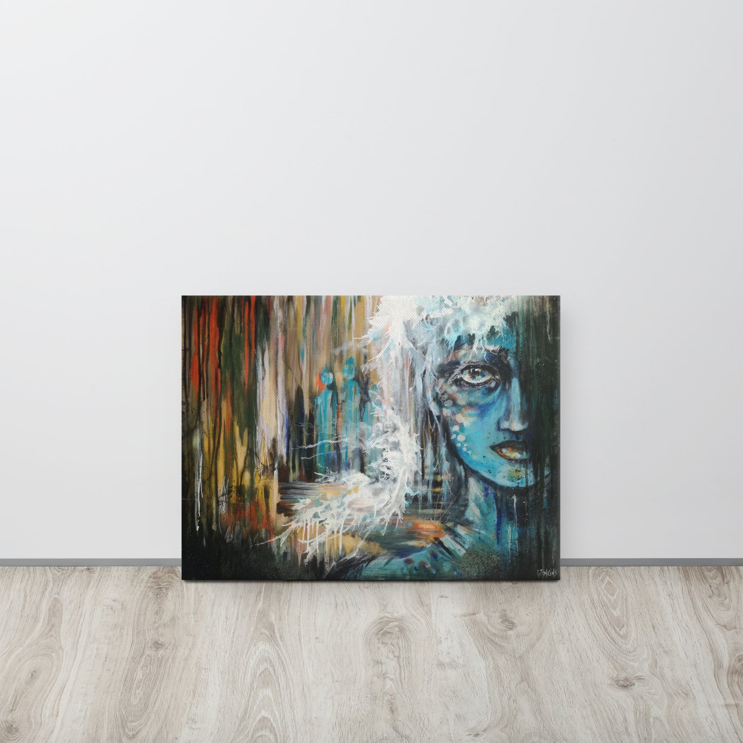 Spiritual Painting - Of the Underworld - Deep Edge Canvas Print