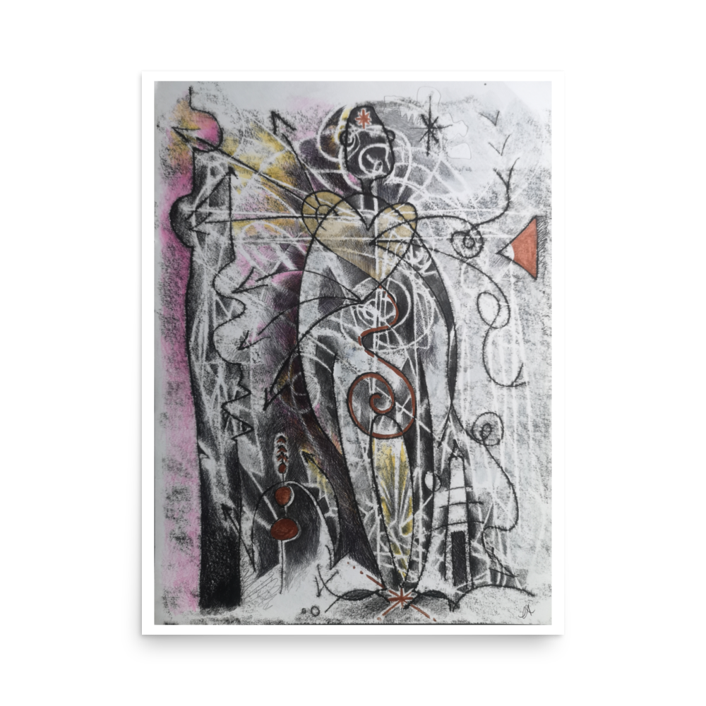Alignment Oracle Series - The Receiver - Matte Archival Print