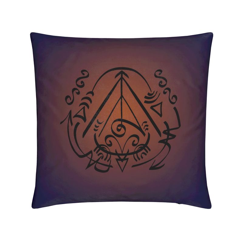 Soul Comfort Cushion - Pathway Rise - Vibrational Alignment Art