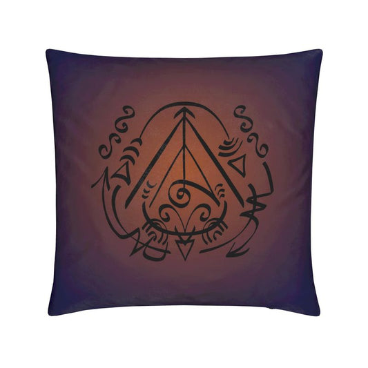 Soul Comfort Cushion - Pathway Rise - Vibrational Alignment Art