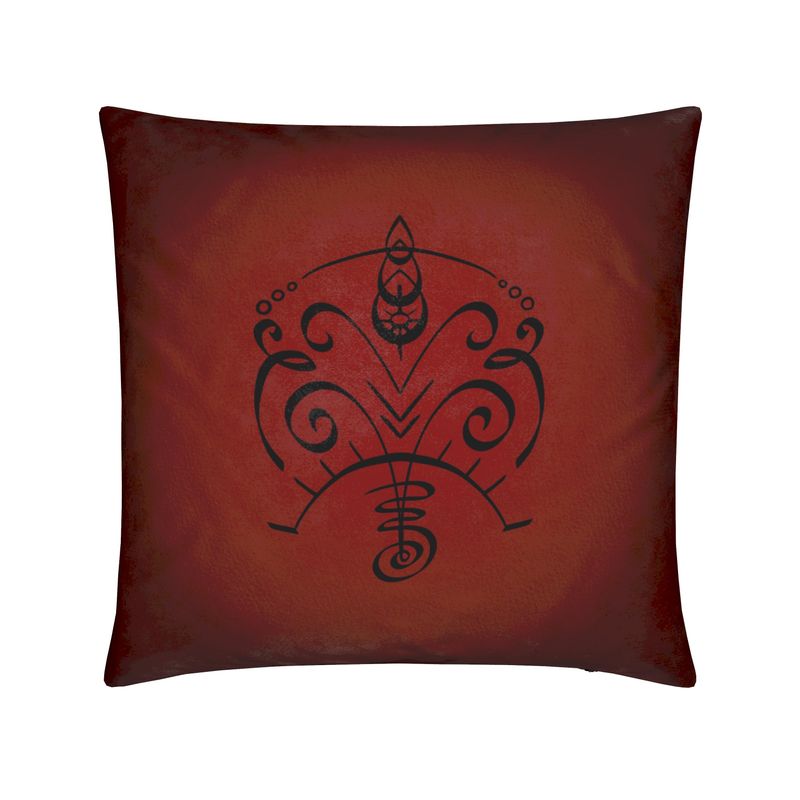 Soul Comfort Cushion - Rooted Glow - Vibrational Art