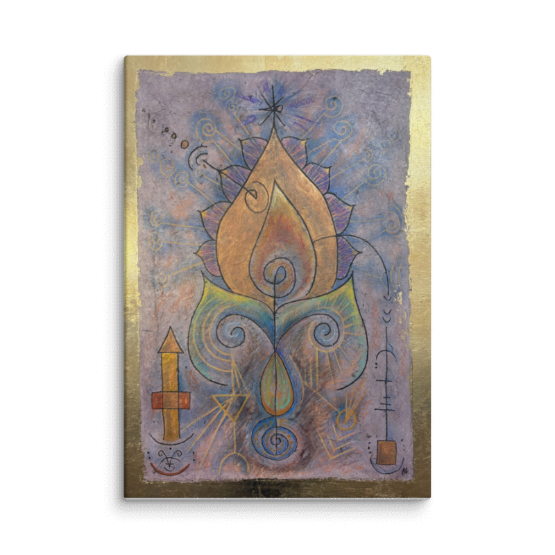 Activations - Starlight of Sirius - Hand-Finished Deep Edge Canvas Print