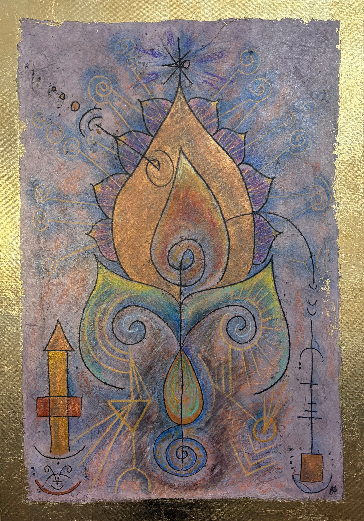 Activations - Starlight of Sirius - Hand-Finished Deep Edge Canvas Print