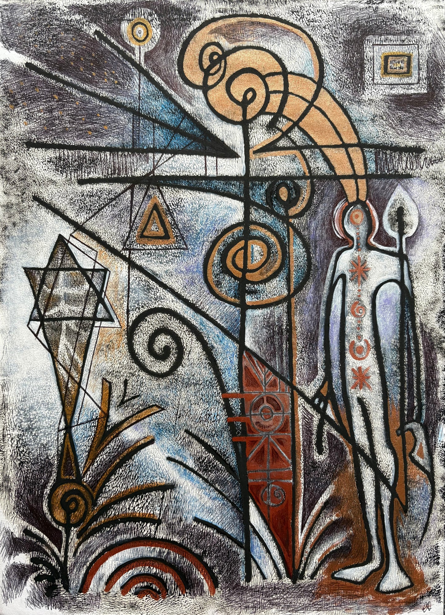 Alignment Oracle Series - The Higher Self - Matte Archival Print