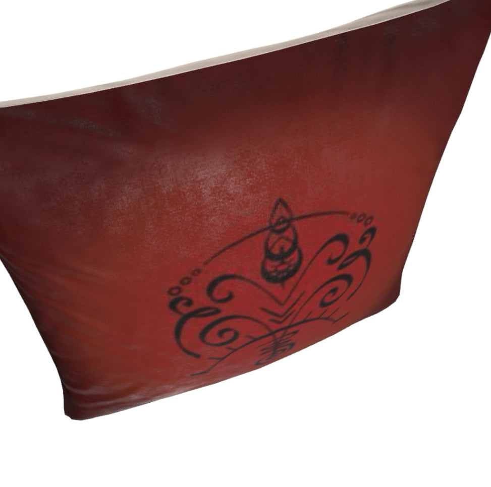 Soul Comfort Cushion - Rooted Glow - Vibrational Art