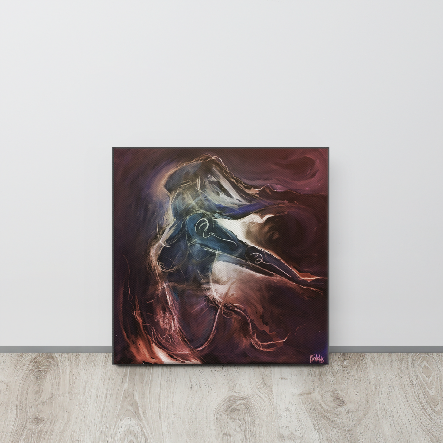 Spirit Guides - Into the Light - Deep Edge Canvas Print