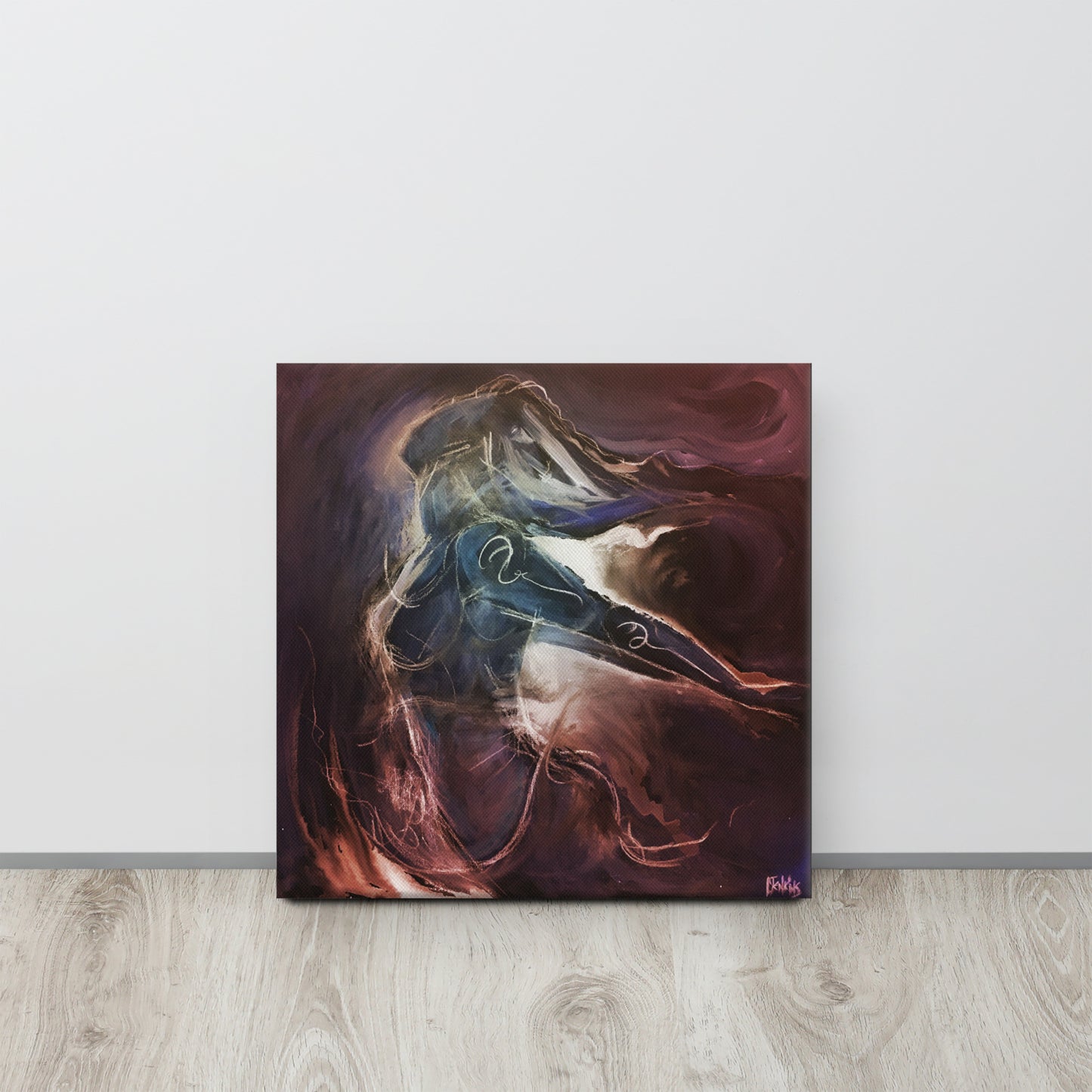 Spiritual Painting - Into the Light - Hand-Finished Deep Edge Canvas Print