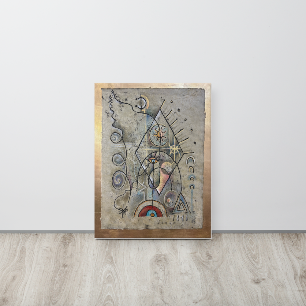 Activations - Knowing - Hand-Finished Deep Edge Canvas Print