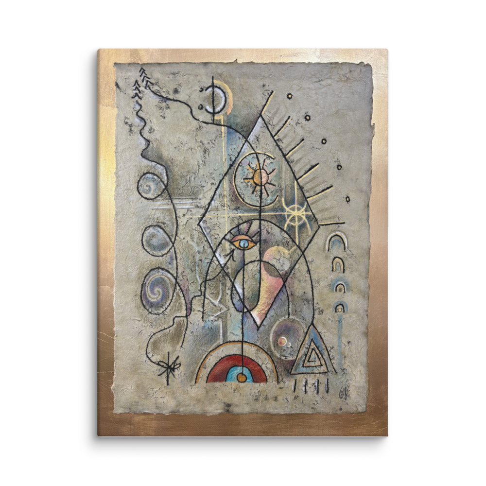 Activations - Knowing - Hand-Finished Deep Edge Canvas Print