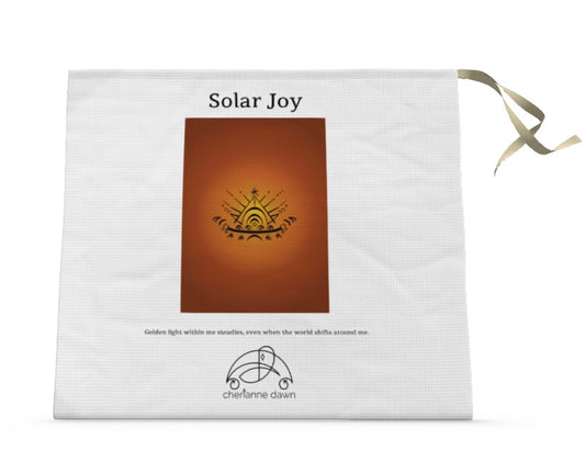 Soul Resonance Bag - Solar Joy - Sacred Carrier for Your Journey