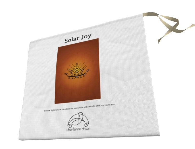 Soul Resonance Bag - Solar Joy - Sacred Carrier for Your Journey