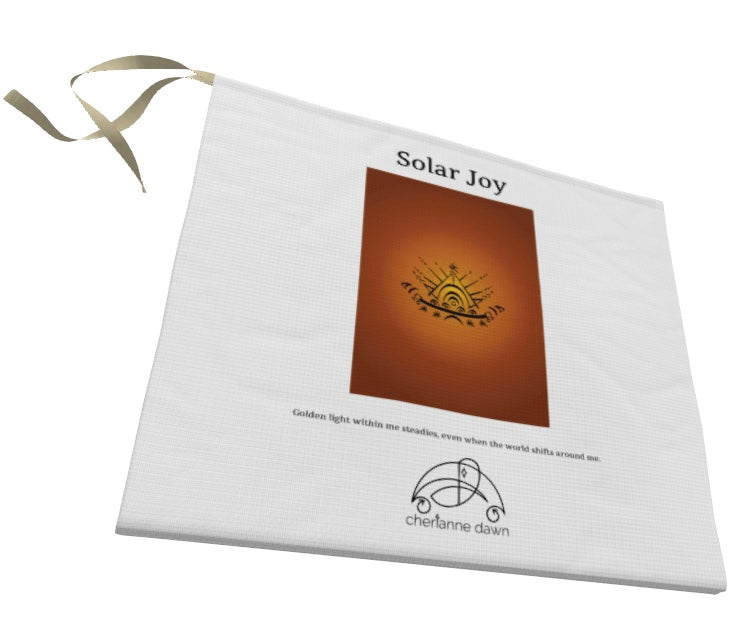 Soul Resonance Bag - Solar Joy - Sacred Carrier for Your Journey
