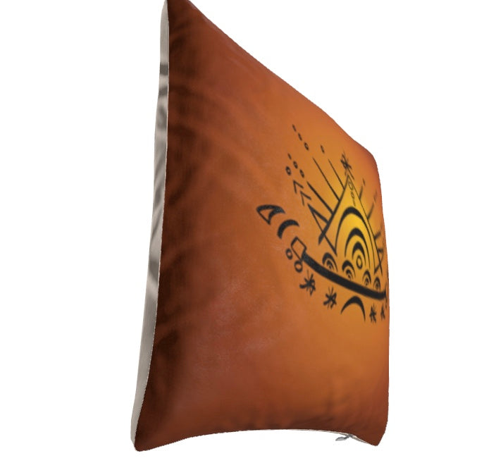 Soul Comfort Cushion - Solar Joy - Vibrational Alignment Art