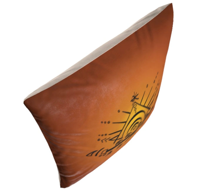 Soul Comfort Cushion - Solar Joy - Vibrational Alignment Art