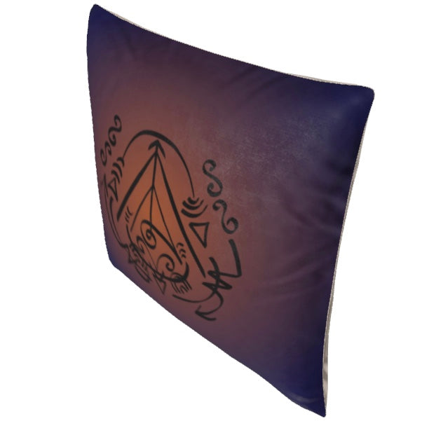 Soul Comfort Cushion - Pathway Rise - Vibrational Alignment Art